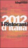 I ristoranti d'Italia 2012