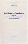 Adtributio e contributio