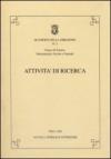 Attività di ricerca della classe di scienze matematiche, fisiche e naturali