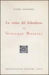 La critica del federalismo in Giuseppe Mazzini