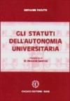 Gli statuti dell'autonomia universitaria