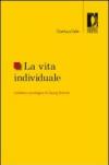 La vita individuale. L'estetica sociologica di Georg Simmel