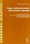 Forme e istituzioni storiche dell'economia occidentale
