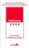 Memento fallimento 2005