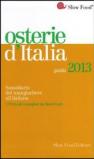 Osterie d'Italia 2013. Sussidiario del mangiarbere all'italiana