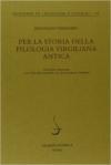 Per la storia della filologia virgiliana antica