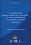 La misurazione dell'efficacia e dell'efficienza dei processi formativi nelle amministrazione pubbliche. Criticità attuali e prospettive future