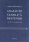 Analisi di stabilità dei pendii. I metodi dell'equilibrio limite