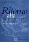 Ritorno alla sorgente. Le vie della preghiera silenziosa