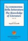 La conoscenza della letteratura-The knowledge of literature. 4.