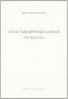 Novae inscriptiones latinae