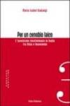 Per un cenobio laico. L'ascetismo intellettuale in Italia fra Otto e Novecento