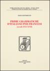 Prime grammatiche d'italiano per francesi (secoli XVI-XVII)