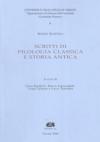 Mario Martina. Scritti di filologia classica e storia antica
