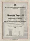 Giuseppe Genovali. Della origine di Viareggio e fatti più rimarchevoli di storia viareggina