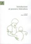 Introduzione al pensiero federalista