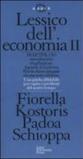 Lessico dell'economia: 2