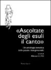 Ascoltate degli esuli il canto. Un'antologia tematica della poesia risorgimentale