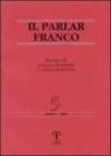 Il parlar franco. Rivista di cultura dialettale e critica letteraria