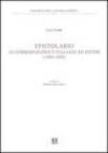 Epistolario ai corrispondenti italiani ed esteri (1900-1935)