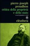 Critica della proprietà e dello stato