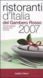 Ristoranti d'Italia del Gambero Rosso 2007