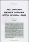 Nell'universo un'unica sostanza sotto un'unica legge (teoria eterea)