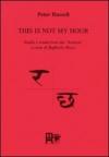 This is not hour. Studio e traduzione dai «Sonnets». Ediz. italiana e inglese