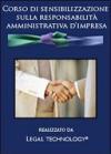 Corso di sensibilizzazione sulla responsabilità amministrativa d'impresa. DVD-ROM