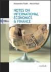 Notes on international economics & finance