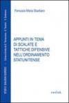 Appunti in tema di scalate e tattiche difensive nell'ordinamento statunitense