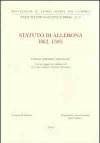 Statuto di Allerona del 1585. Testo latino a fronte