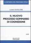 Il nuovo processo sommario di cognizione