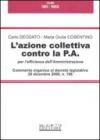 L'azione collettiva contro le P.A. per l'efficienza dell'amministrazione. Commento organico al decreto legislativo 20 dicembre 2009, n. 198