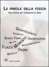 Le parole della fisica. Dieci letture per (ri)scoprire la fisica
