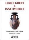 Lirici greci e inni omerici