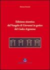 Edizione sinottica del Vangelo di Giovanni in gotico del Codex Argenteus