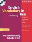 MCCARTHY ENG. VOC. IN USE ELEM 2ED WO/A -  9780521136198