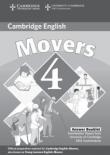 Cambridge Young Learners English Tests Movers 4 Answer Booklet: Examination Papers from the University of Cambridge ESOL Examinations - Cambridge Esol, Cambridge ESOL 9780521694025