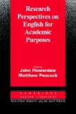 Research Perspectives on English for Academic Purposes - Flowerdew John, Peacock Matthew 9780521805186