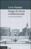 Saggi di storia costituzionale - Livio Paladin, S. Bartole 9788815113825