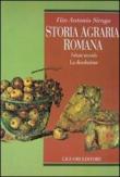 Storia agraria romana: 2 - Sirago, Vito A. 9788820724078
