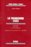 La finanziaria 2003 - Gigliotti Antonio 9788821716645