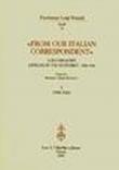 From our italian correspondent. Luigi Einaudi's articles in «The Economist» - R. Marchionatti 9788822248596