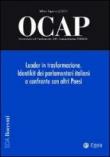 OCAP. Osservatorio sul cambiamento delle amministrazioni pubbliche (2011). 2.Leader in trasformazione. Identikit dei parlamentari italiani a confronto con altri paesi -  9788823842984