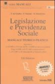 Legislazione e previdenza sociale. Manuale teorico pratico - Solombrino Mariarosaria, Mariani Federico, Del Giudice Federico 9788824463669