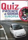 Quiz per la patente di guida europea -  9788824464765