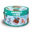 Animals on ice. Ediz. a colori. Con puzzle - Matteo Gaule, Ester Tomè 9788830301542