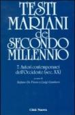 Testi mariani del secondo millennio. 7.Autori contemporanei dell'Occidente (sec. XX) - S. De Fiores, L. Gambero 9788831192989