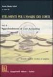 Strumenti per l'analisi dei costi: 2 -  9788834853740